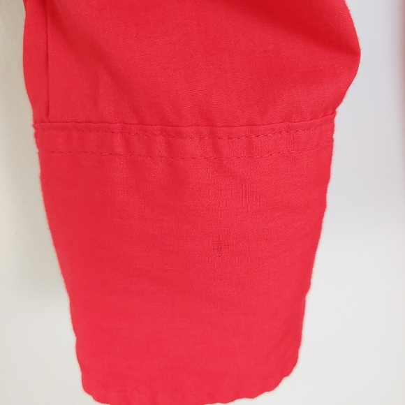 Wrangler Vintage Red Embroidered Western Long Tails Decorative Snap Shirt, 15.5 - Picture 7 of 14